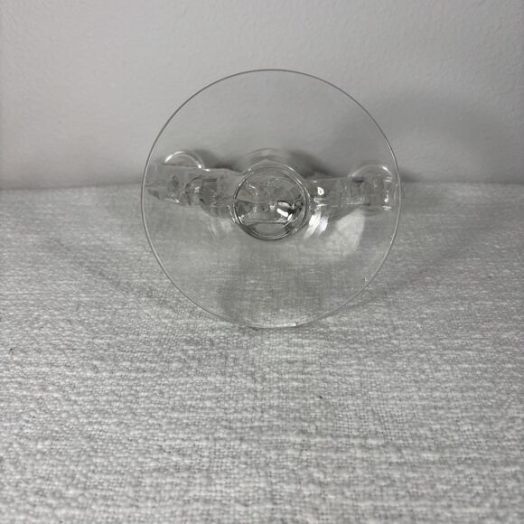 Single Mid Century Modern Crystal 3 Candle Holder Home Decor Elegant Classy - Picture 6 of 9